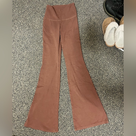 Brown flare leggings - Picture 2 of 2
